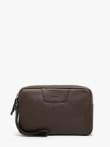Pochette Homme Flandres Cuir Etrier Noir flandres EFLA733S