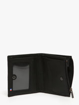 Coin Purse Leather Etrier Black madras EMAD810-vue-porte
