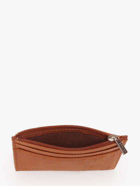 Porte-cartes Oil Cuir Etrier Marron oil EOIL5004 vue secondaire 1