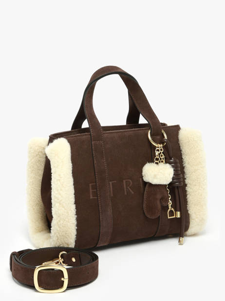 Mini Cabas Alpin Cuir Etrier Marron alpin EALP140S vue secondaire 3